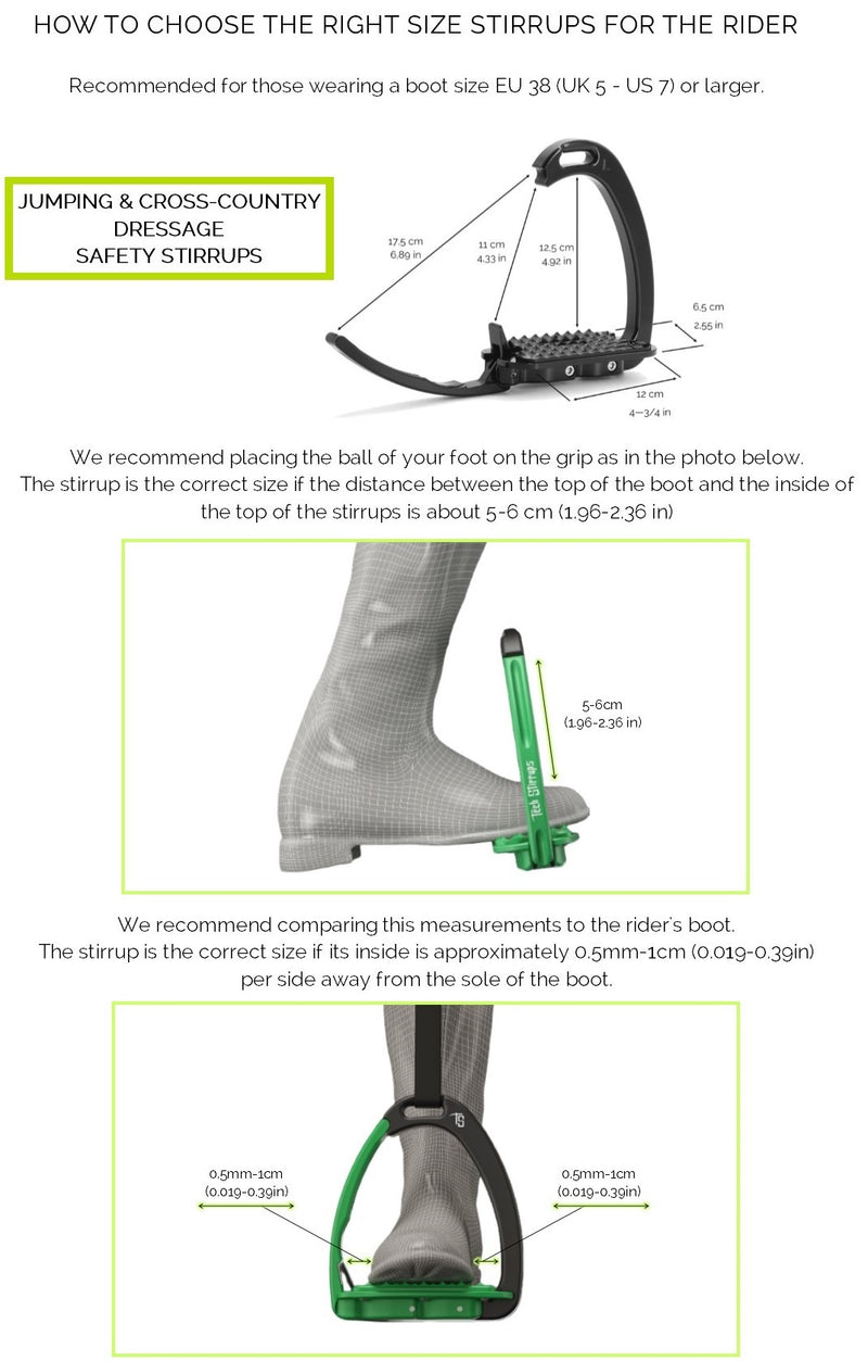 Tech Stirrup Venice Plus Evo Safety Stirrup