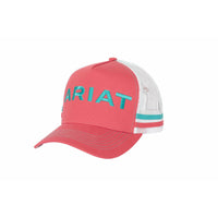 ARIAT ACCESSORIES PINK Ariat Patriot Truckers Cap