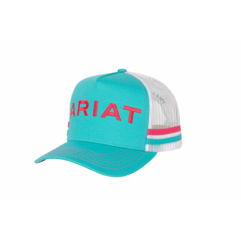 ARIAT ACCESSORIES TURQUOISE Ariat Patriot Truckers Cap