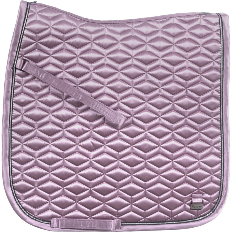 CAVALLO SADDLEPADS & NUMNAHS FULL / DUSTY ROSE Cavallo Bamboo Dressage Saddle Pad in Dusty Rose