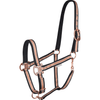 ELT HALTERS & LEADS COB / BLACK Elt Rosegold Shine Halter