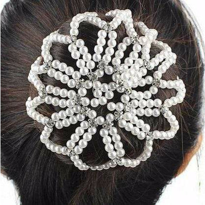 HAMAG ACCESSORIES Hamag Pearl Bun Hairnet