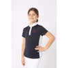 HORZE CLOTHING Horze Kids Nyra Show Shirt in Navy