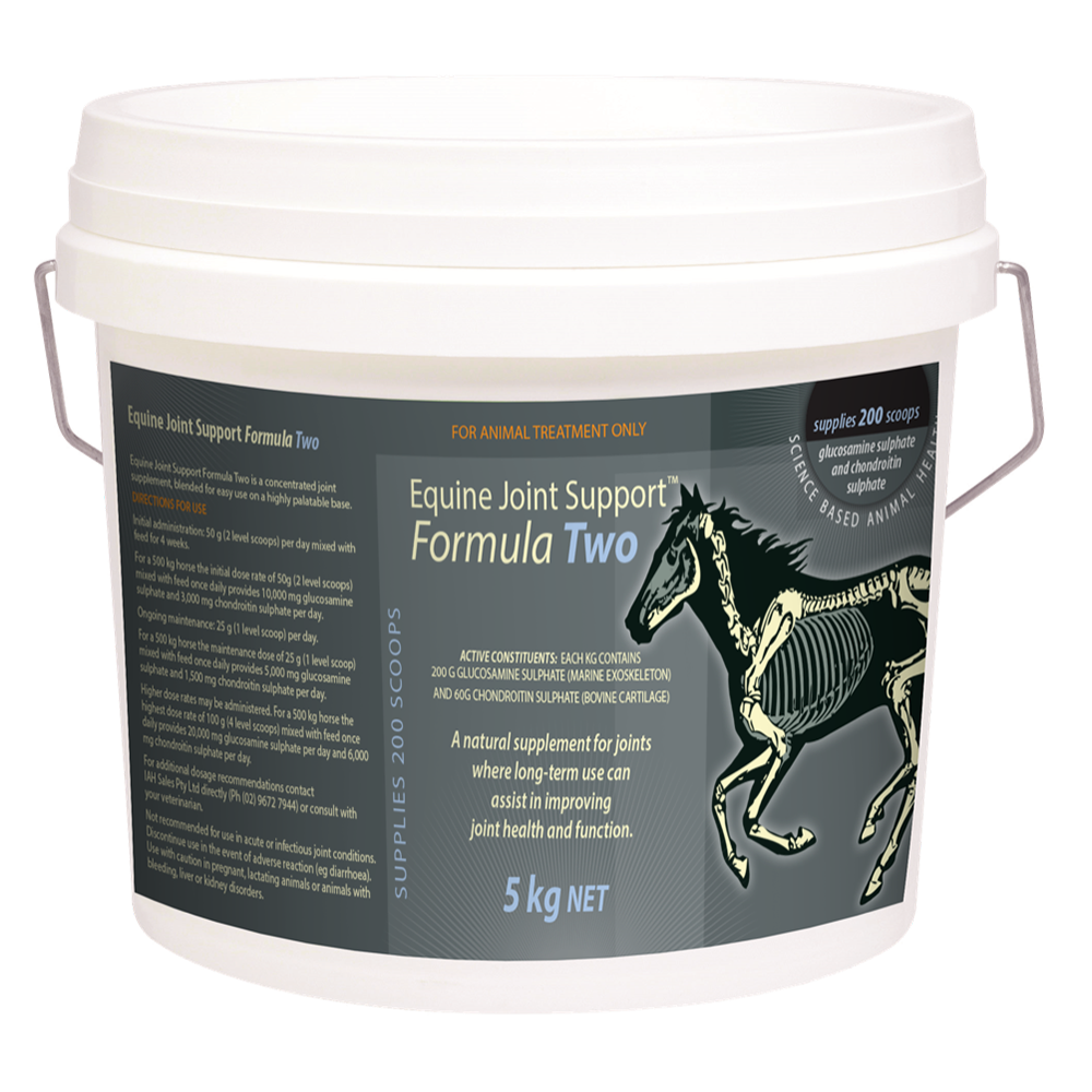 INTERNATIONAL ANIMAL HEALTH FEED SUPPLEMENTS 5KG Joint Performance Formula 2