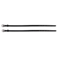 JEREMY AND LORD ACCESSORIES BLACK Jeremy & Lord English Spur Straps