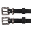 JEREMY AND LORD ACCESSORIES BLACK Jeremy & Lord English Spur Straps