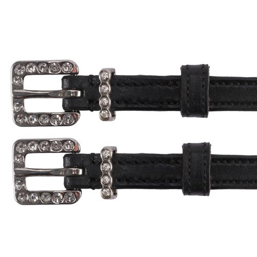 JEREMY AND LORD ACCESSORIES BLACK Jeremy & Lord English Spur Straps