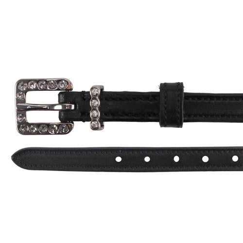 JEREMY AND LORD ACCESSORIES BLACK Jeremy & Lord English Spur Straps