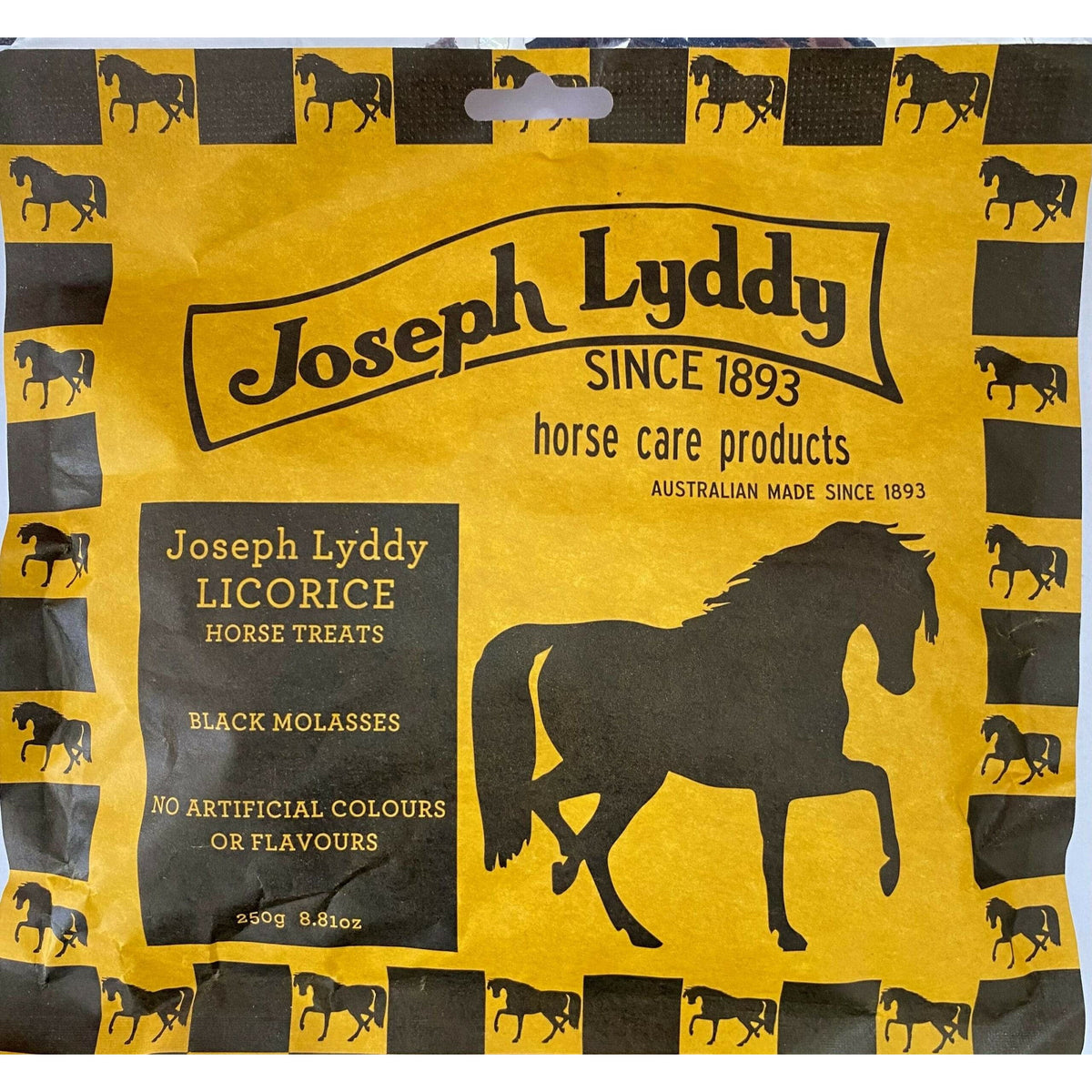 JOSEPH LYDDY STABLE SUPPLIES 250G Joseph Lyddy Licorice Treats