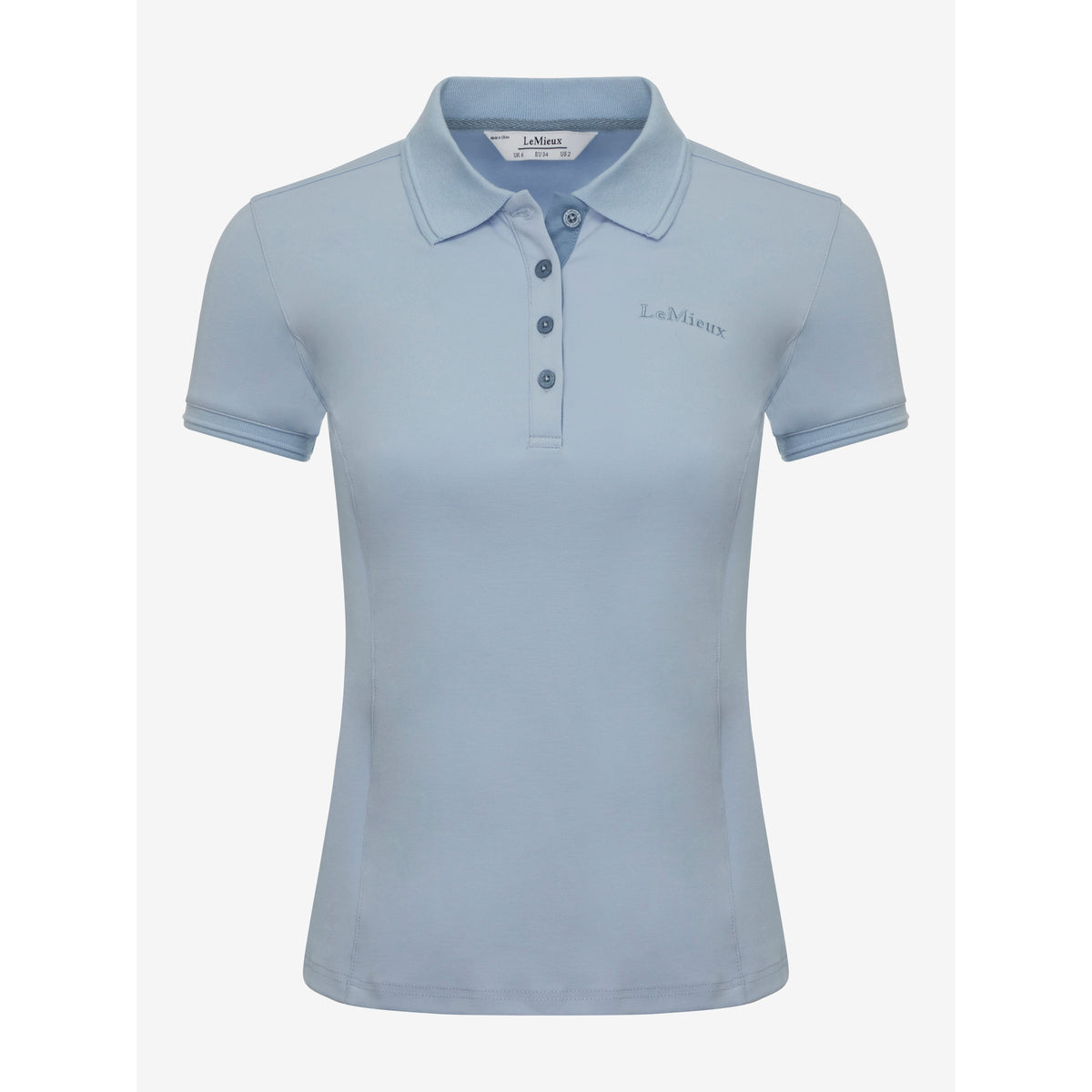 LEMIEUX CLOTHING LeMieux Polo Shirt in Mist