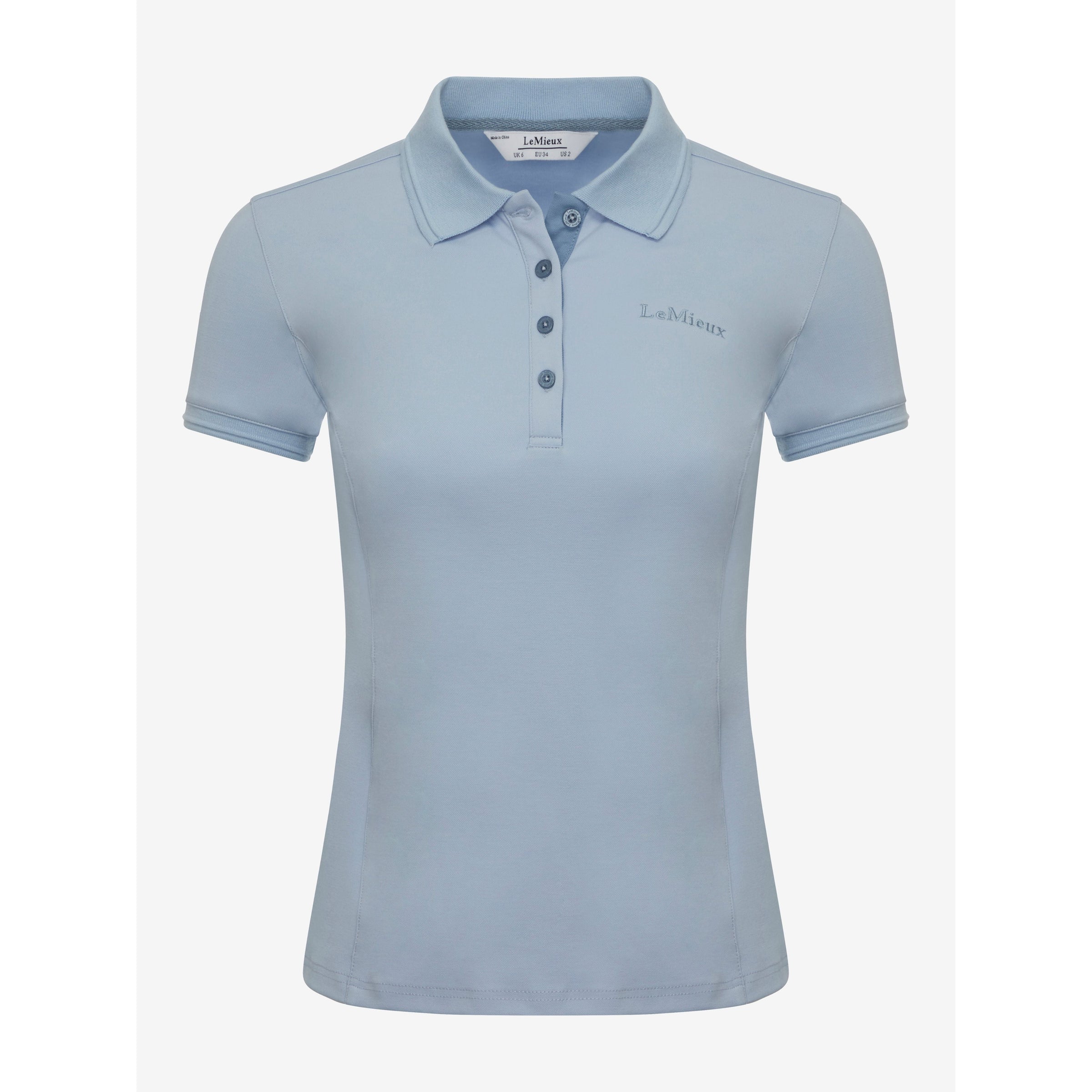 LEMIEUX CLOTHING LeMieux Polo Shirt in Mist