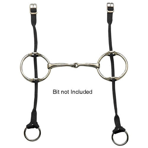 STC BITS & ACCESSORIES BLACK Nylon Gag Straps