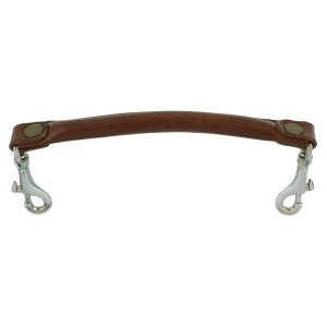 STC BRIDLES & STRAPPING BLACK Leather Monkey Grip