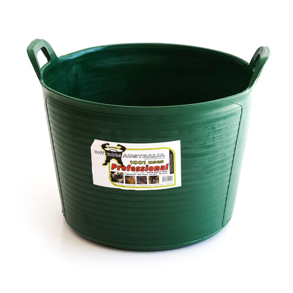 TUFF TUBS DARK GREEN / 40L Tuff Tub Bucket