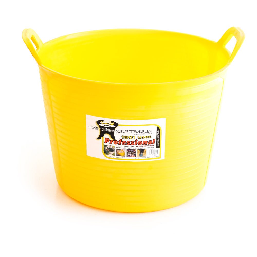 TUFF TUBS YELLOW / 40L Tuff Tub Bucket