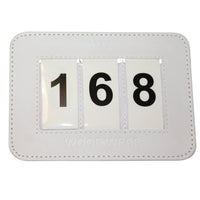 WOOF WEAR BRIDLES & STRAPPING 3 DIGIT Woof Wear Saddlecloth Number Holder