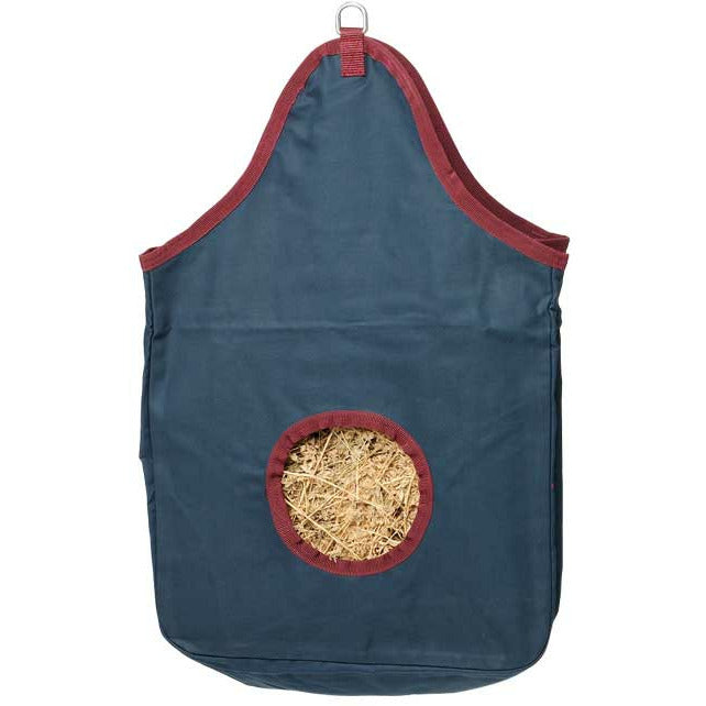 ZILCO STABLE SUPPLIES NAVY Canvas Hay Bag